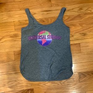 Universal Studios Gray Tank Top - vintage